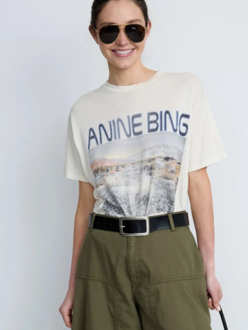 RTR-195 Anine Bing Wildflower Logo Tee